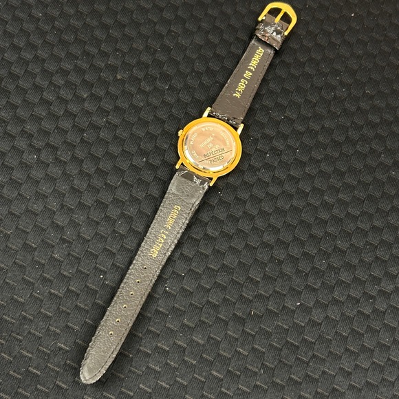Athenee Du Geneve Cardiac Diagnostic Institute 18k Gold Plated‎ Watch Never Worn